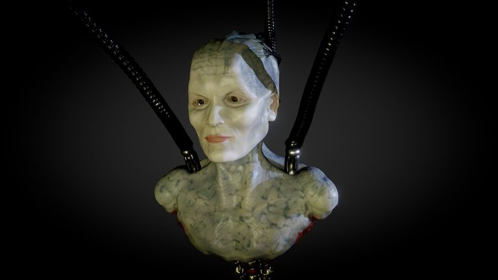 Borg Queen 3D Model