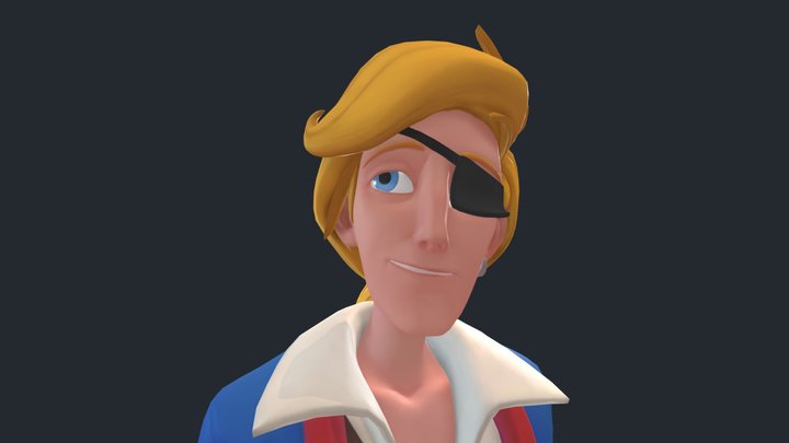 Guybrush 3D Model