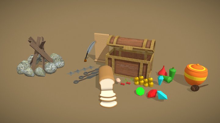 Adventure Kit #AdventureKitChallenge 3D Model
