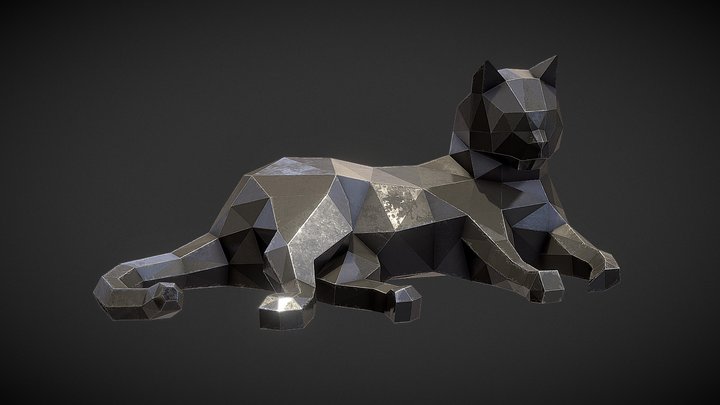 Cat_Sleeping 3D Model