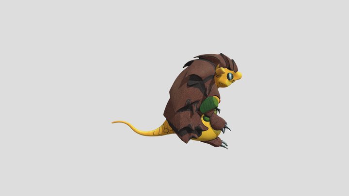 Crypto (クリプト) - Mobile Monsters Telefang – Modello 3D gratuito STL