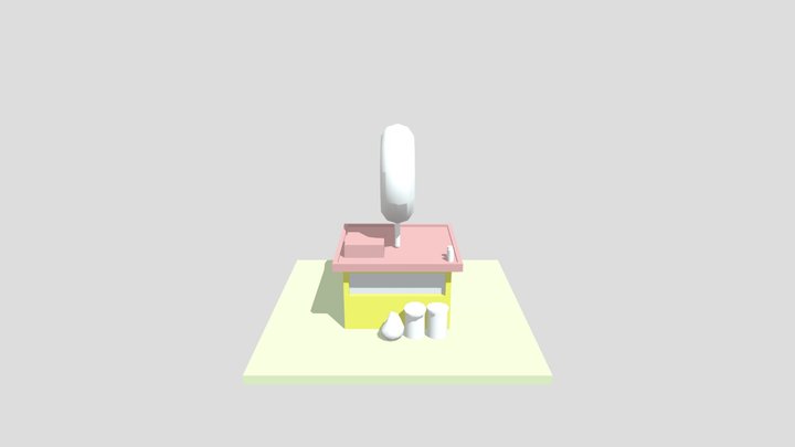 Donuts Store 3D Model