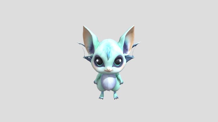 Momo Monstre 3D Model