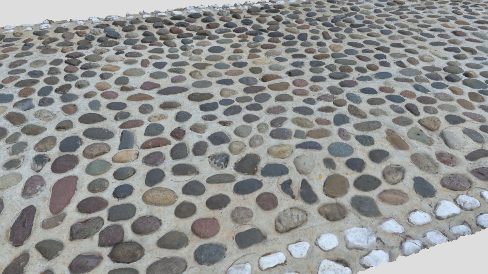 Gravel02 in the concrete