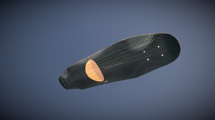 Longboard 3D Model