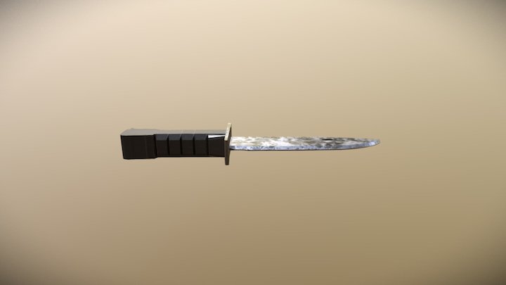 M9 Bajonet 3D Model