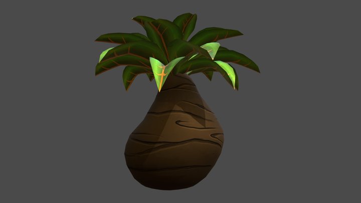 "Coffre Maudit: Ne pas ouvrir": Arbre 1 3D Model