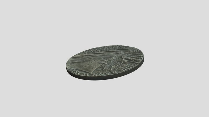 German coin, World War I 3D Model