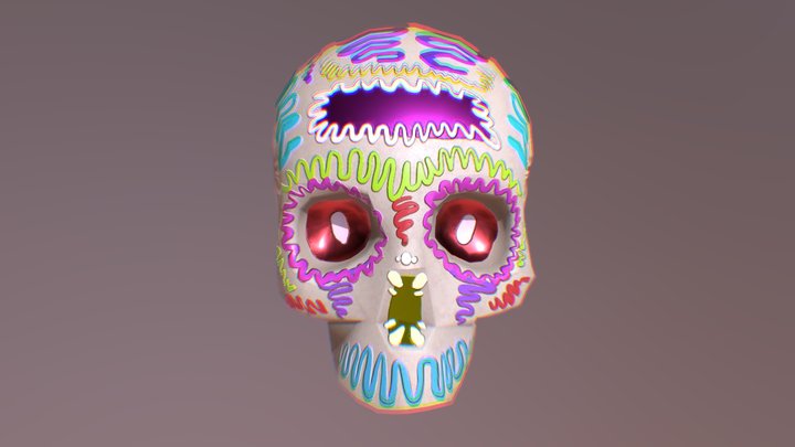 Calaverita de Azucar 3D Model
