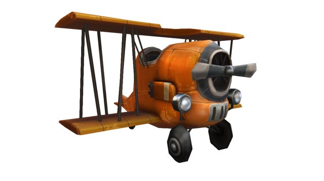 Aircraft Lowpoly 3D Model