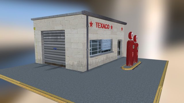 House_ Garage 3D Model