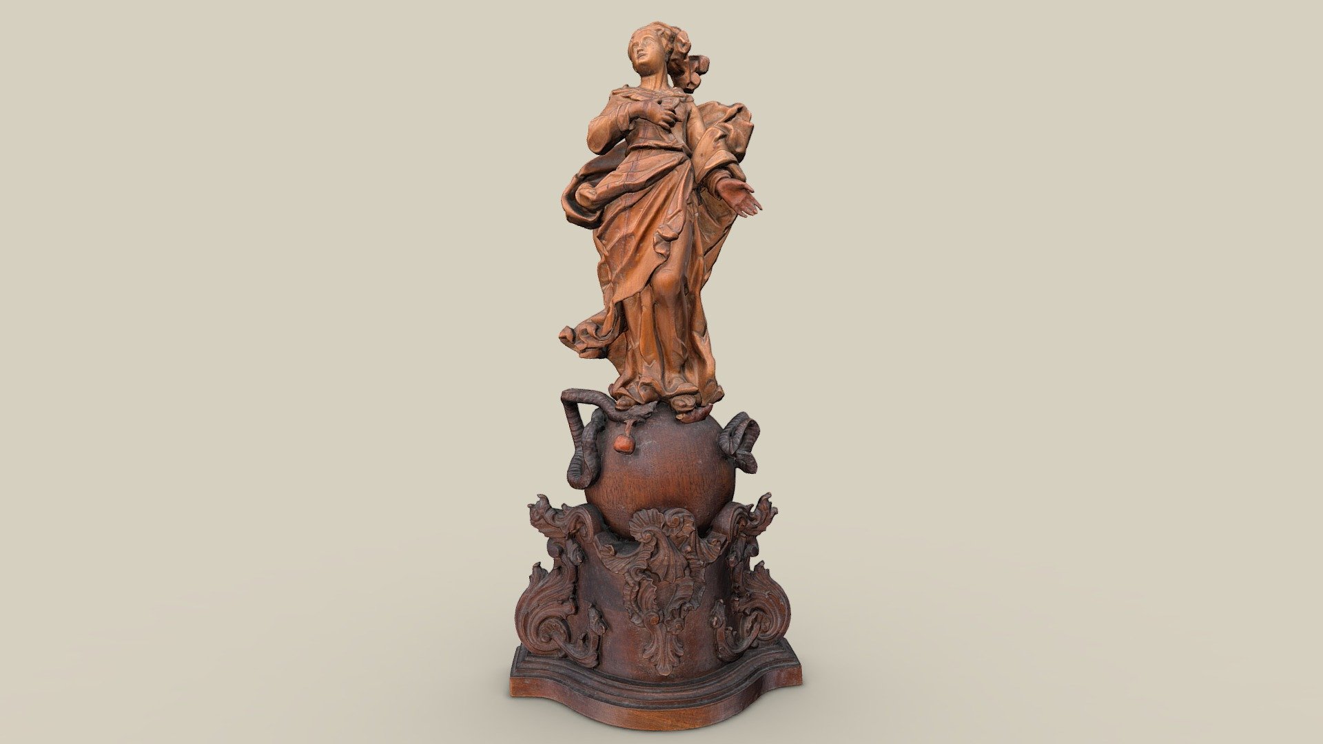 Maria Immaculata — Sketchfab embed 3D viewer