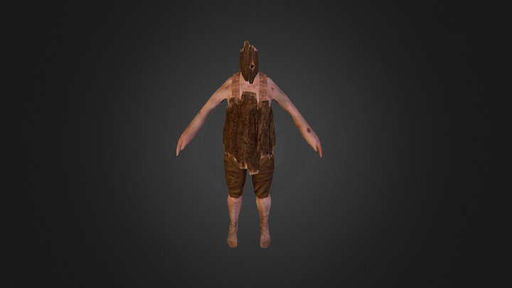 monstruo 3D Model