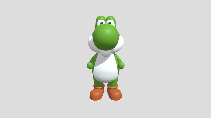 Yoshi exercise 3D Model