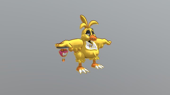 Chica Frickbears – Modello 3D gratuito STL