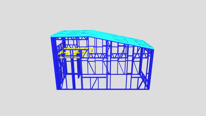 Chris & Fiona Tiny House 6m 3D Model