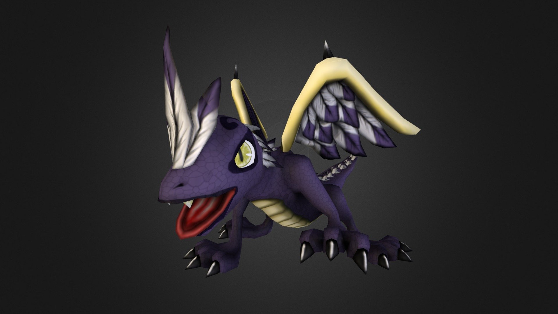 Draluna (wild) - 3D model by MarshallArts [04e2424] - Sketchfab