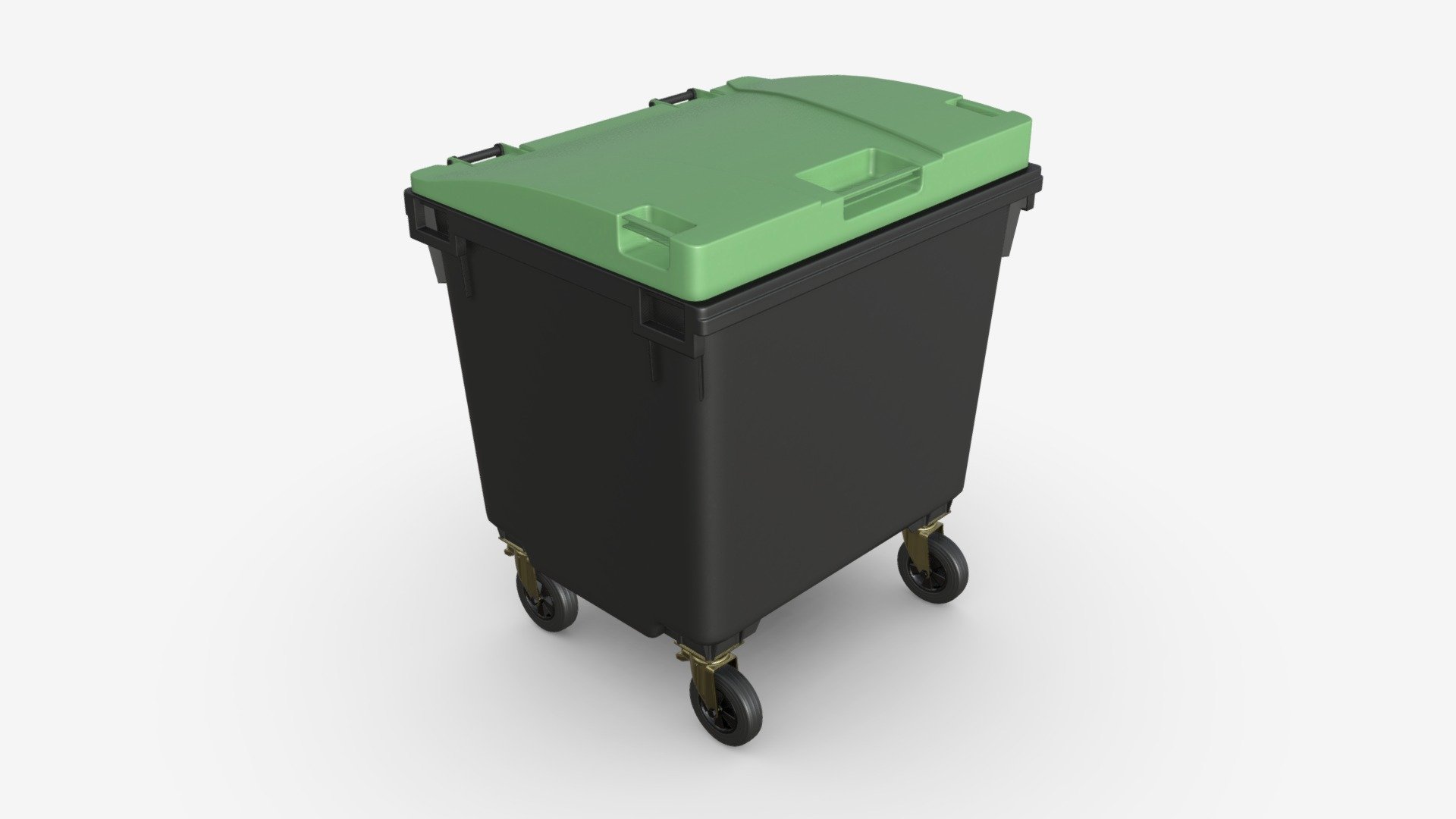 Buy 1100 Litre Big Size Waste Containers Mobile Garbage Bin