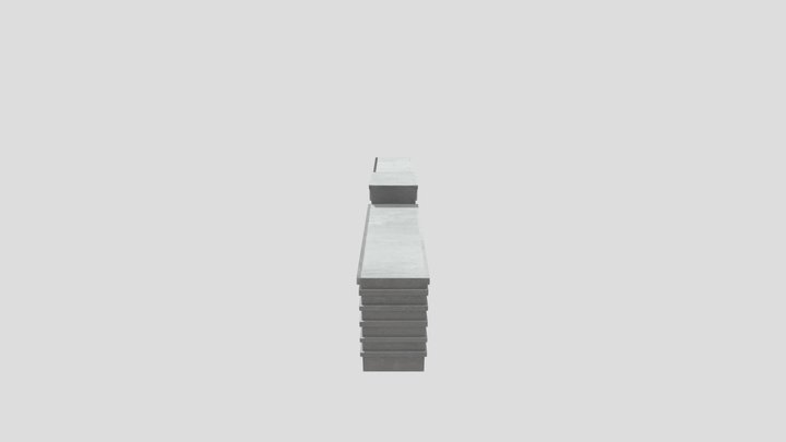Prédios de Aula da UFF Niterói 3D Model