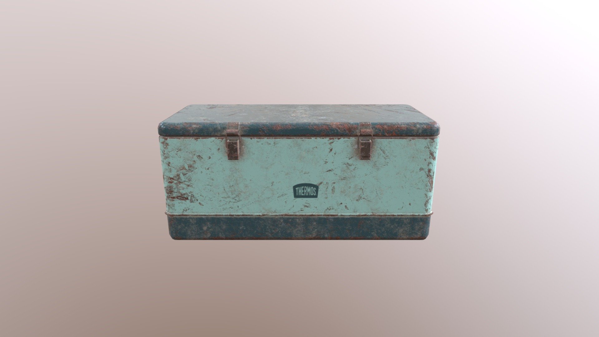 Art Creation for Games - Vintage Metal Cooler