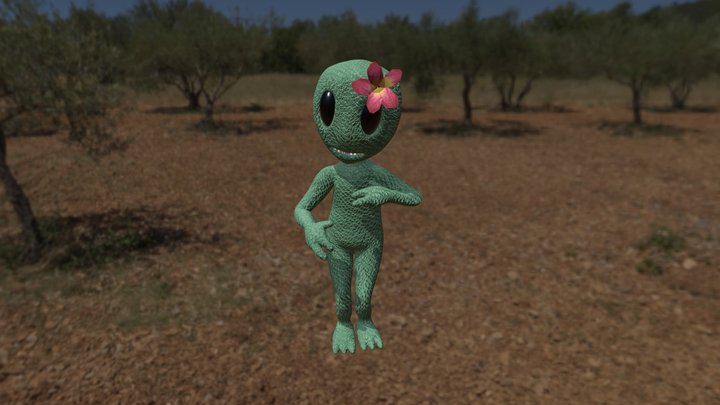 dancing Alien 3D Model