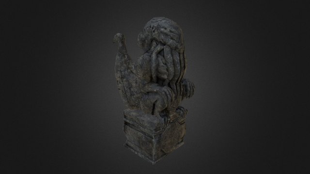 Cthulhu Statue 3D Model