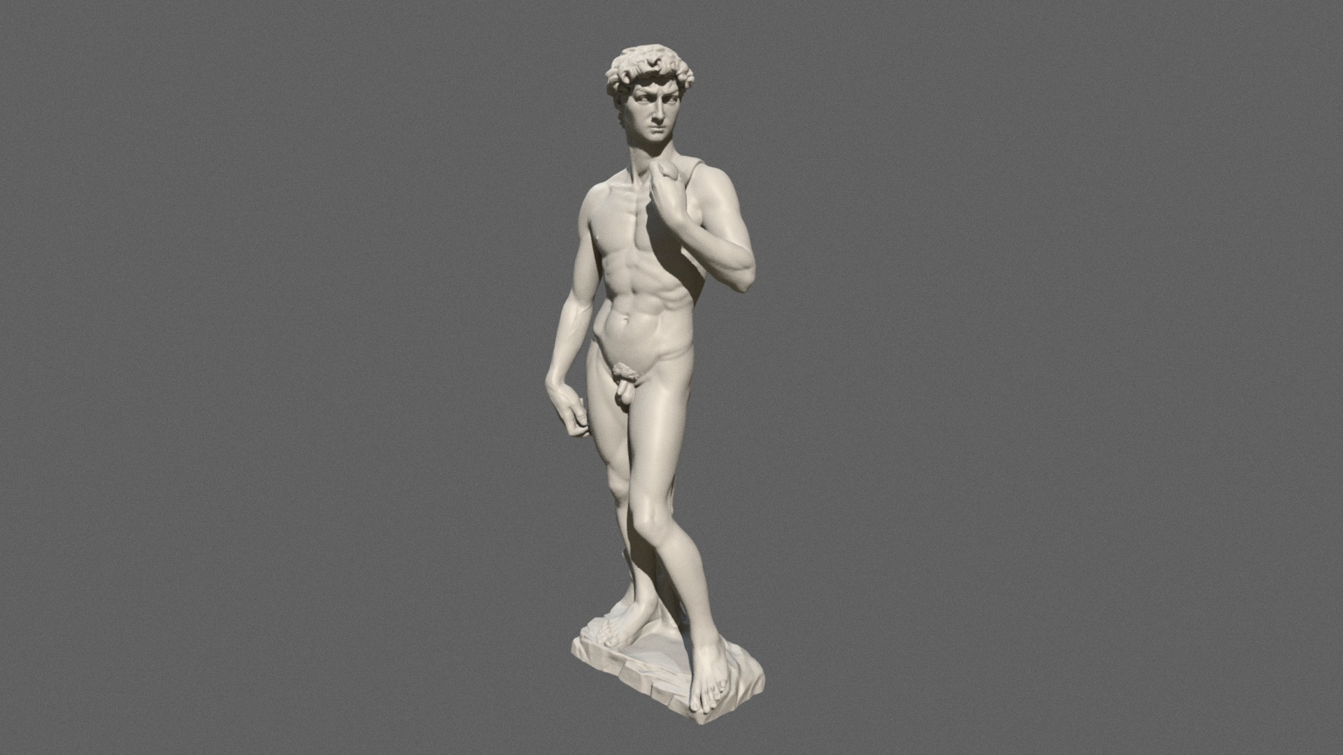 3D model Michelangelo David   15K - This is a 3D model of the Michelangelo David   15K. The 3D model is about a statue of a woman.