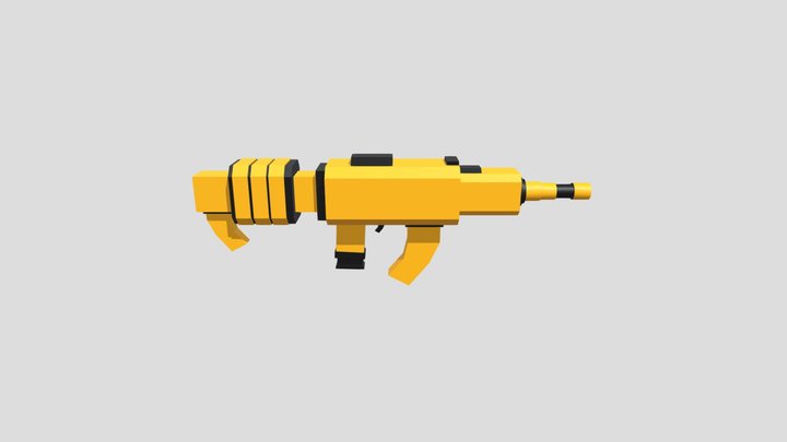 Rifle Proton 3D Model