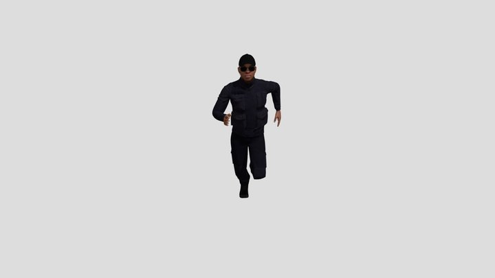 Running guard 3D Model