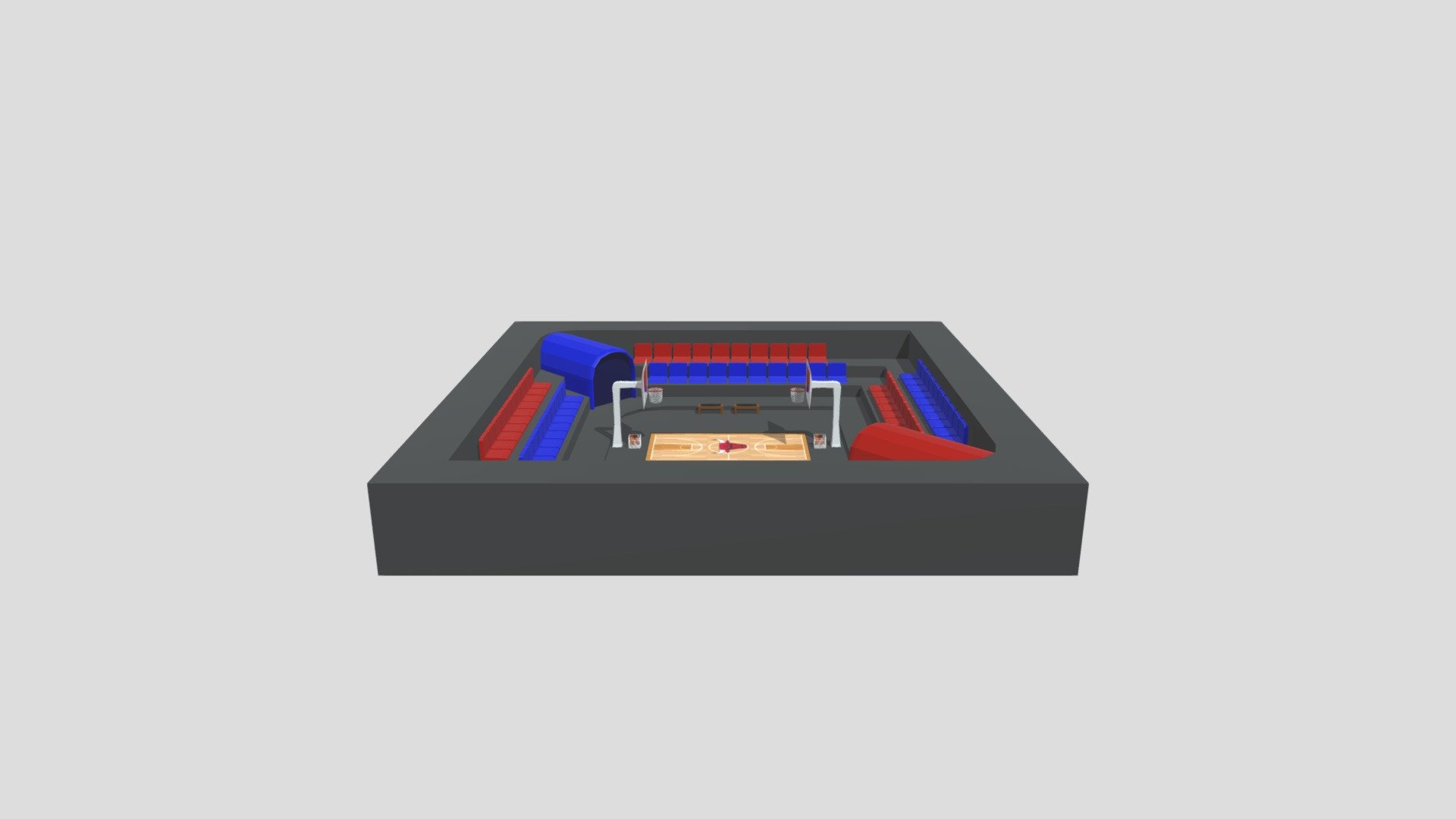 Basketball Area Text.