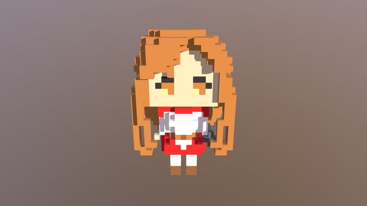 Asuna 3D Model