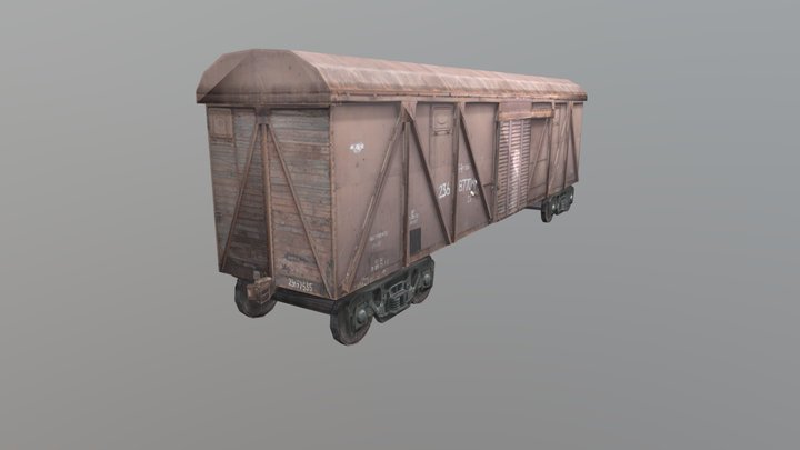 Train_vagon – Modello 3D gratuito STL