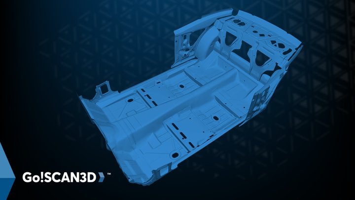 Chevrolet camaro floor pan - Go!SCAN SPARK 3D Model