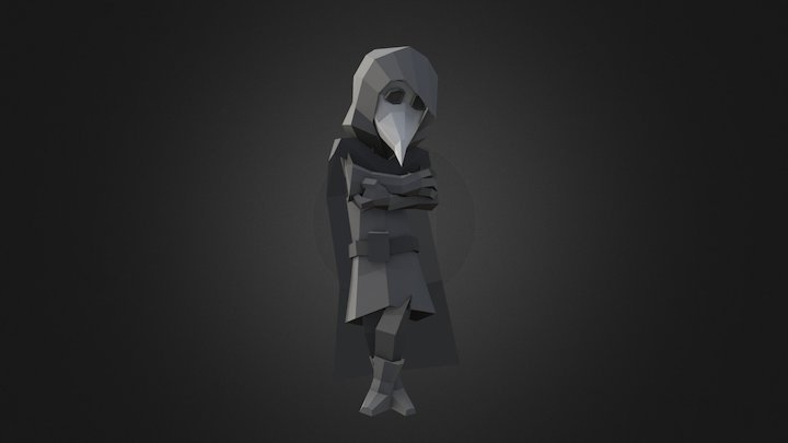 PlagueDoctor 3D Model