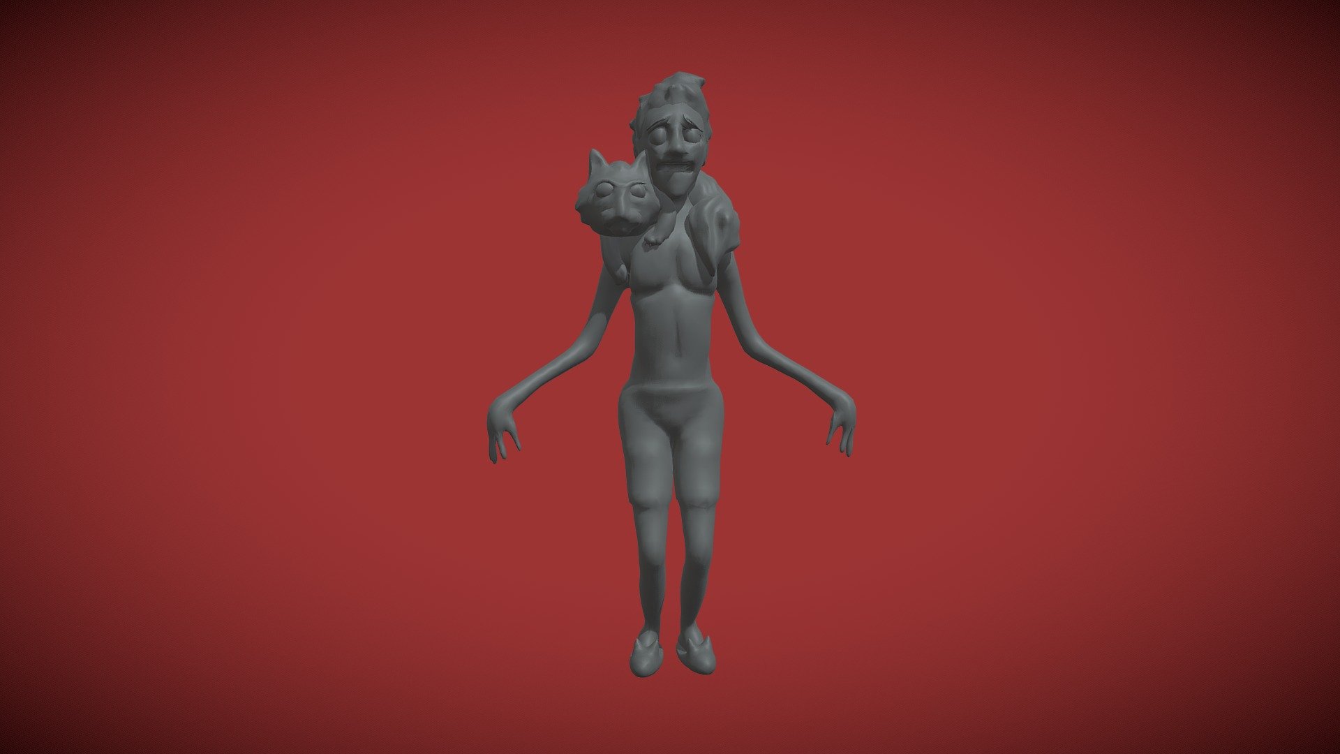 Sculptober Day 7 - Scratch