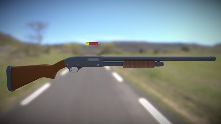 MP-133 3D Model