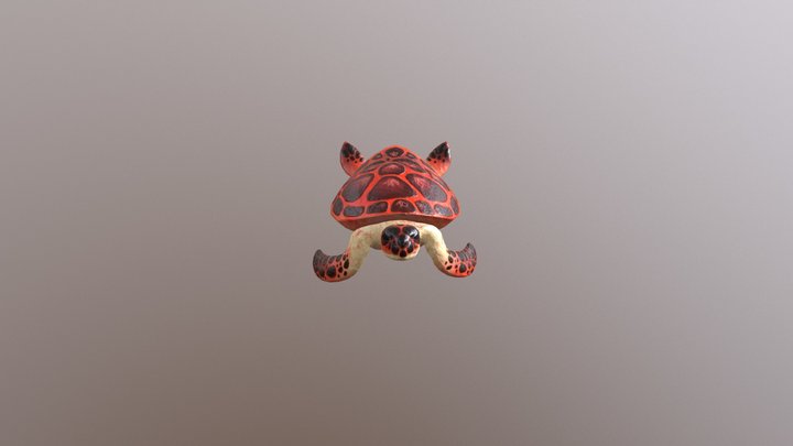 Turtle Anim 3D Model