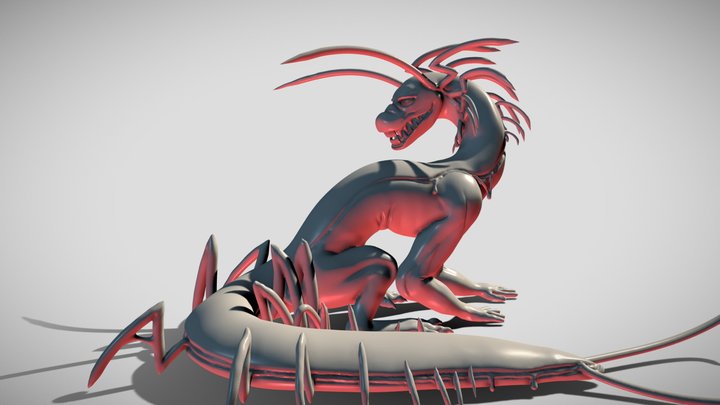 Decimated - Vido (Kaneki) 3D Model
