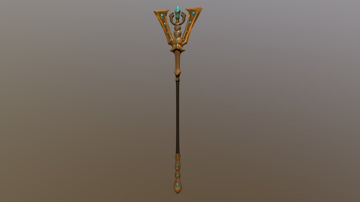 Archon Staff 3D Model
