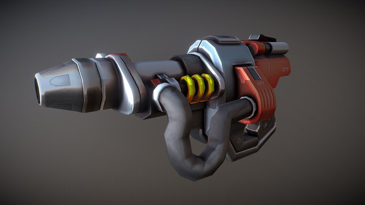 Torbjorn's Rivet Gun 3D Model