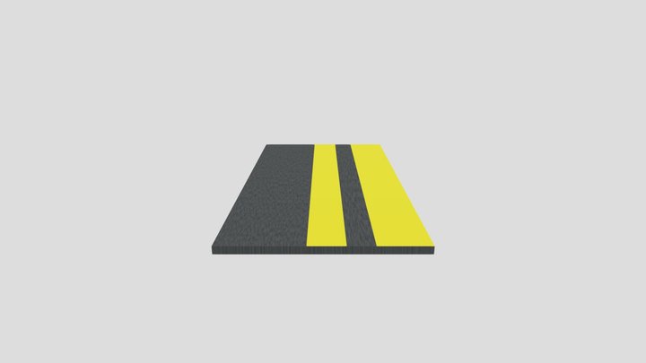 MAG Double Yellow Left Half by One Straight – Kostenloses 3D-Modell STL