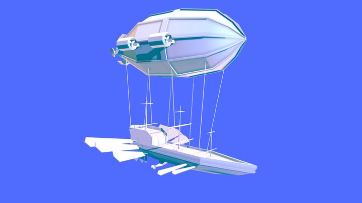 Barco Volador [Work in Progress] 3D Model