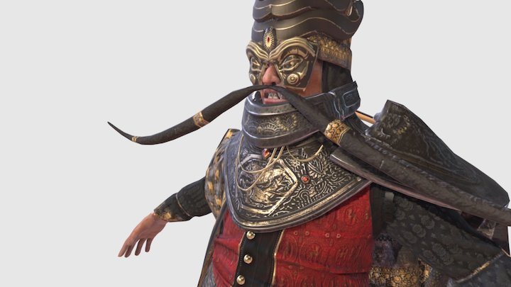 Stylized Sultan Character 3D Model