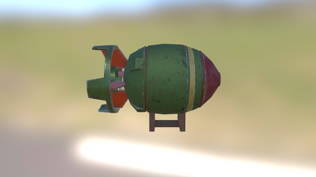 Mini Nuke (Fallout Fanart) 3D Model