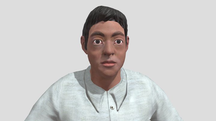 3D Human Character - Ray 3D Model