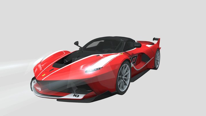 asphalt 8 fxx k 2014 – Modelo 3D gratuito STL
