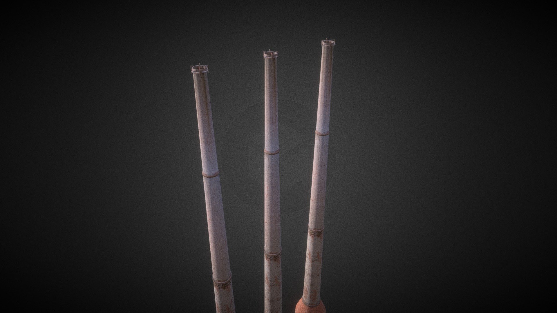simple triple chimney
