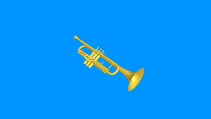 Trumpet 3D Model