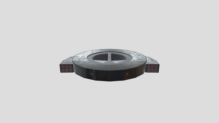 Drone Enemy 3D Model