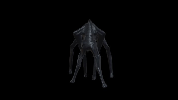 Jinshin-Mushi "Female MUTO" | Godzilla 2014. 3D Model